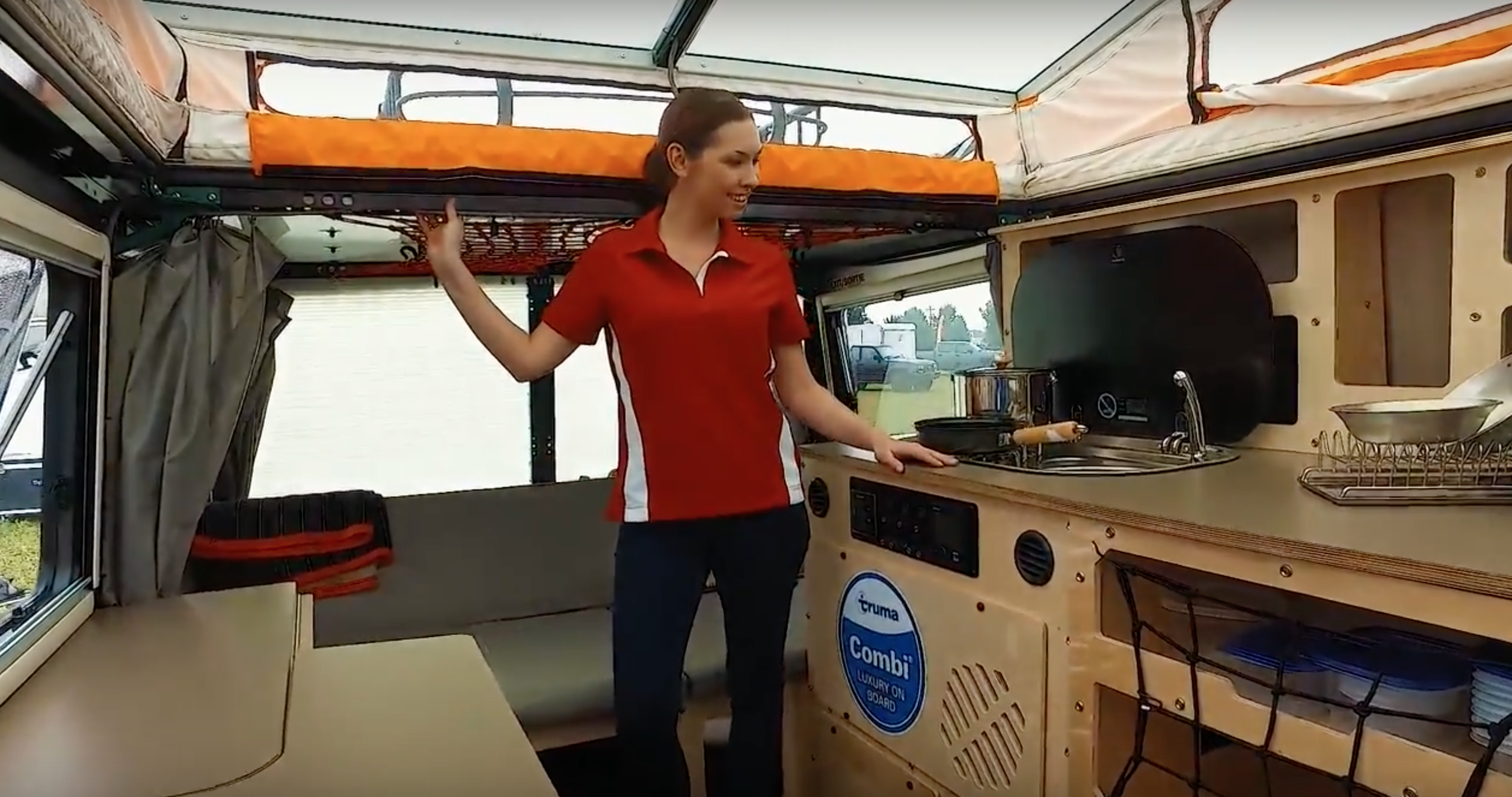 small travel trailers - mantis Inside