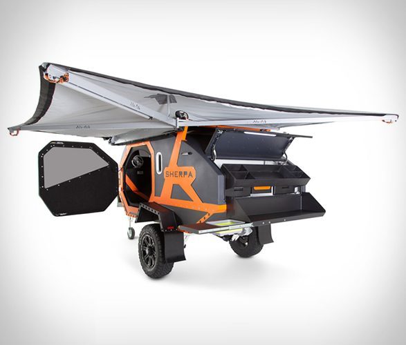  small campers - sherpa trailer exterior wing