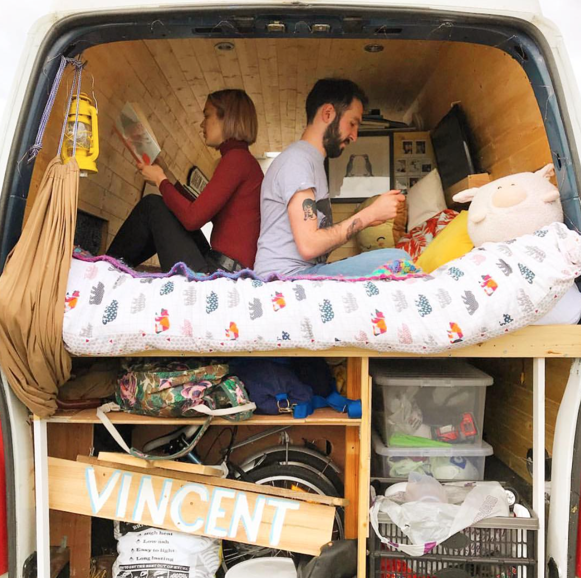 Living the van life - personal space