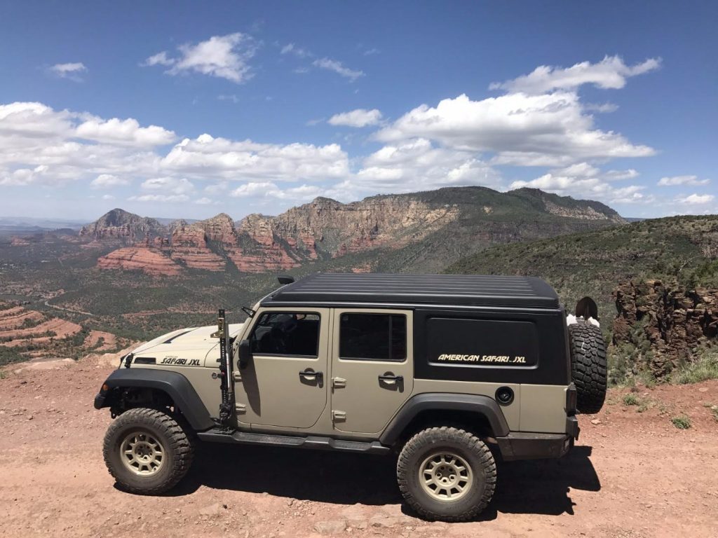 Jeep Wrangler Camper - outside