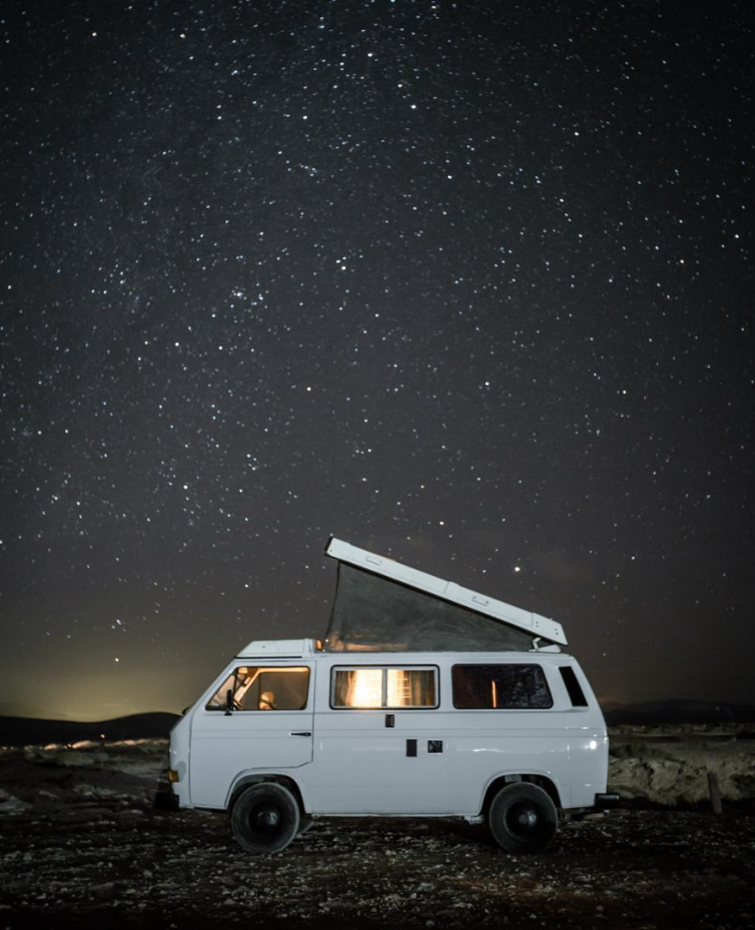 travel in a van - VW stars 