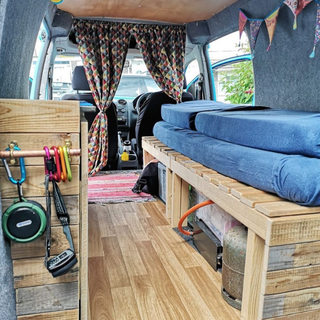 best urban stealth camping van tour