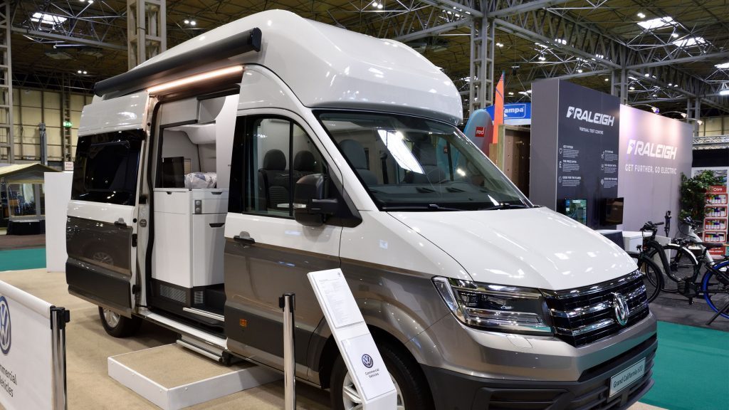 The outside of VW's new campervan