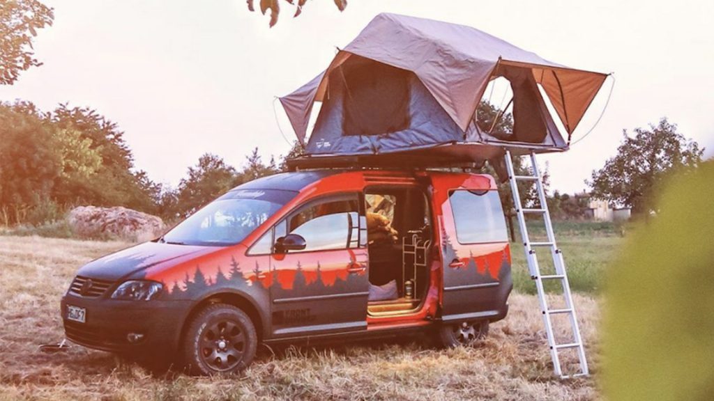 tiny campers tent