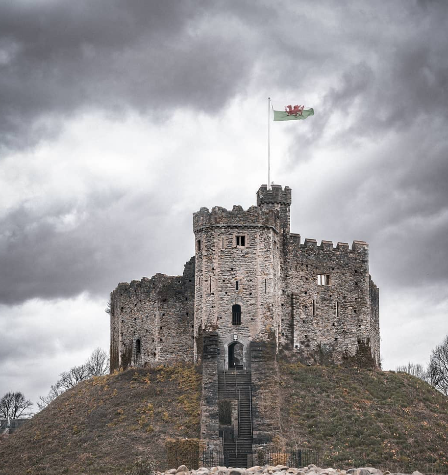 Cardiff Castle - one of the best places to visit in a campervan UK