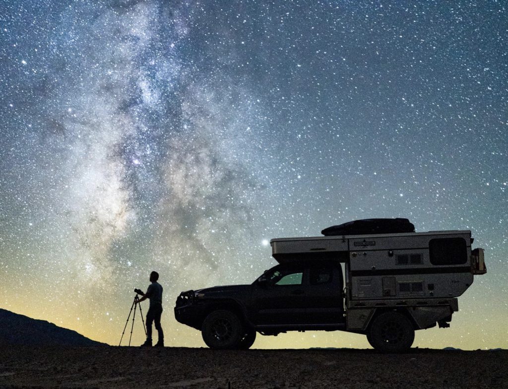 Four Wheel Camper in the stars 