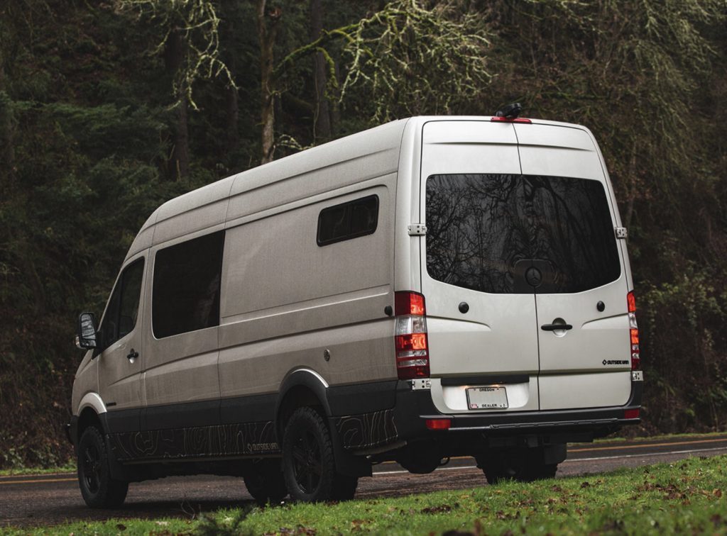 Best RV - Outside Van Sprinter conversion exterior 