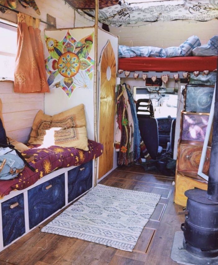 Campervan bed - over cab bed 