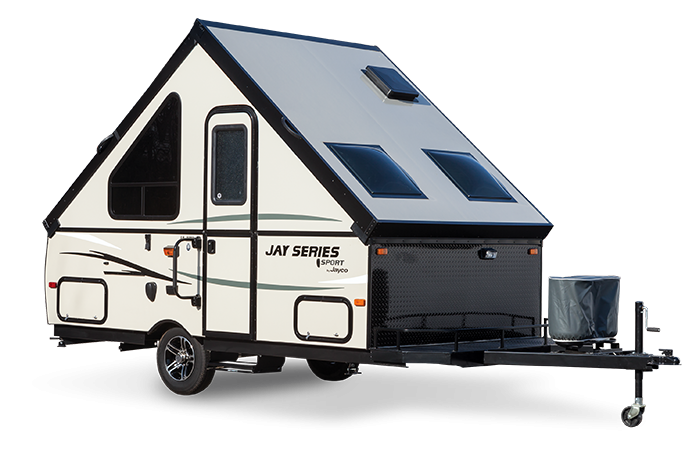 A frame camper from Jayco