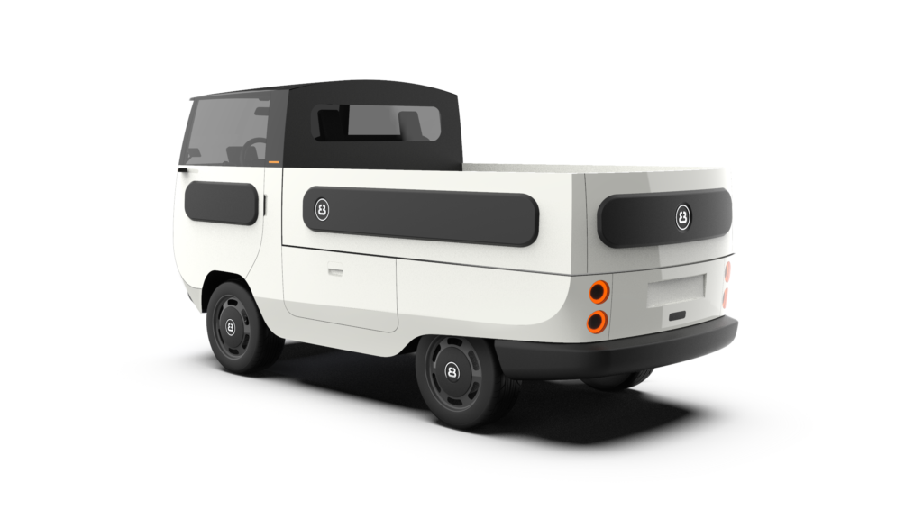 eBussy electric camper van - The pick up