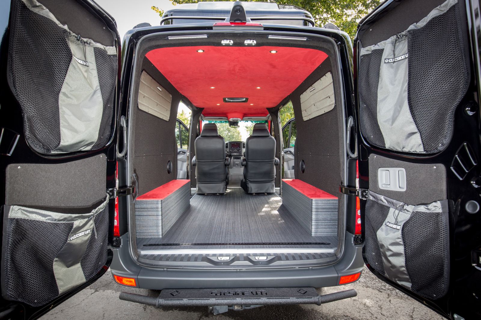 Darkstar – Sprinter conversion by Outside Vans – interior view