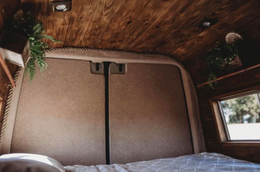 Faith - custom build camper - bedroom area