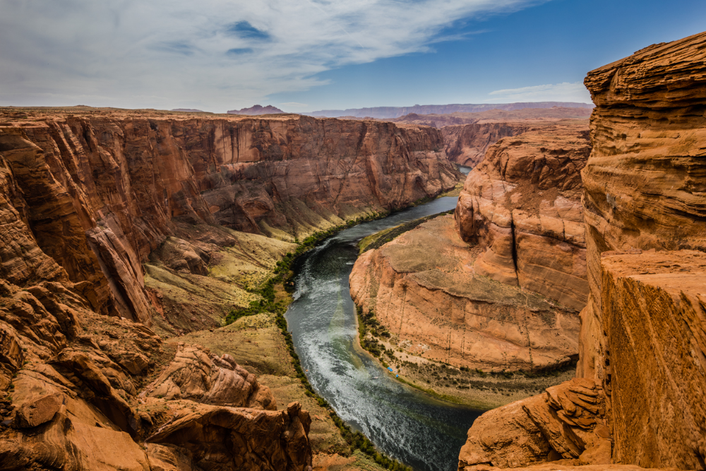 River views from Horseshoe Bend