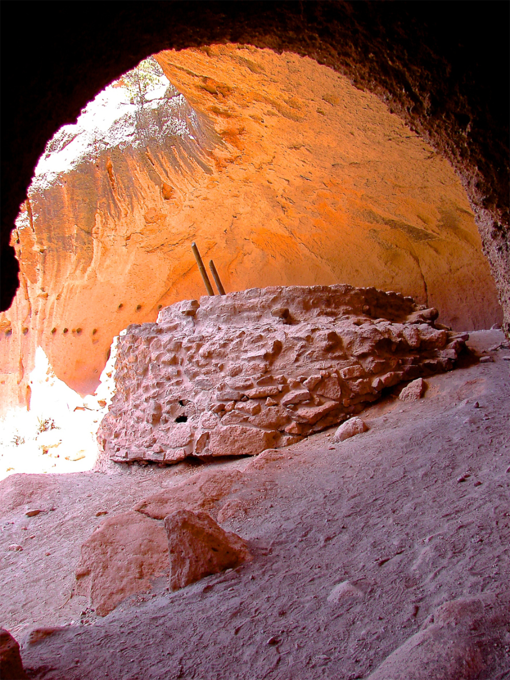 Alcove House at the Bandelier National Monument
