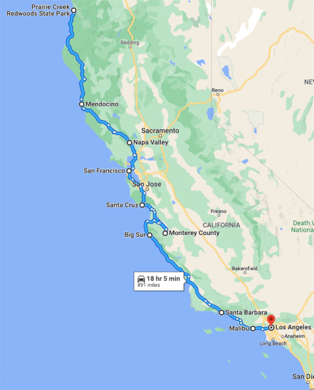 california-road-trip-redwood-park-to-la
